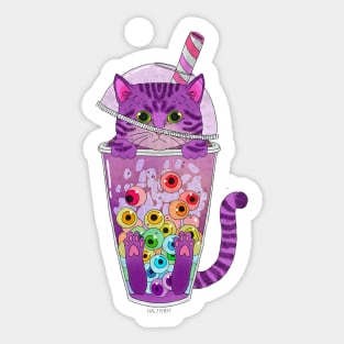 BOBA CAT Sticker